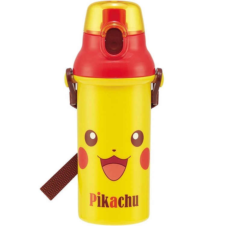 스케이터 일본 주방용품 플라스틱 어린이 물병 480ml 포켓몬스터 피카츄