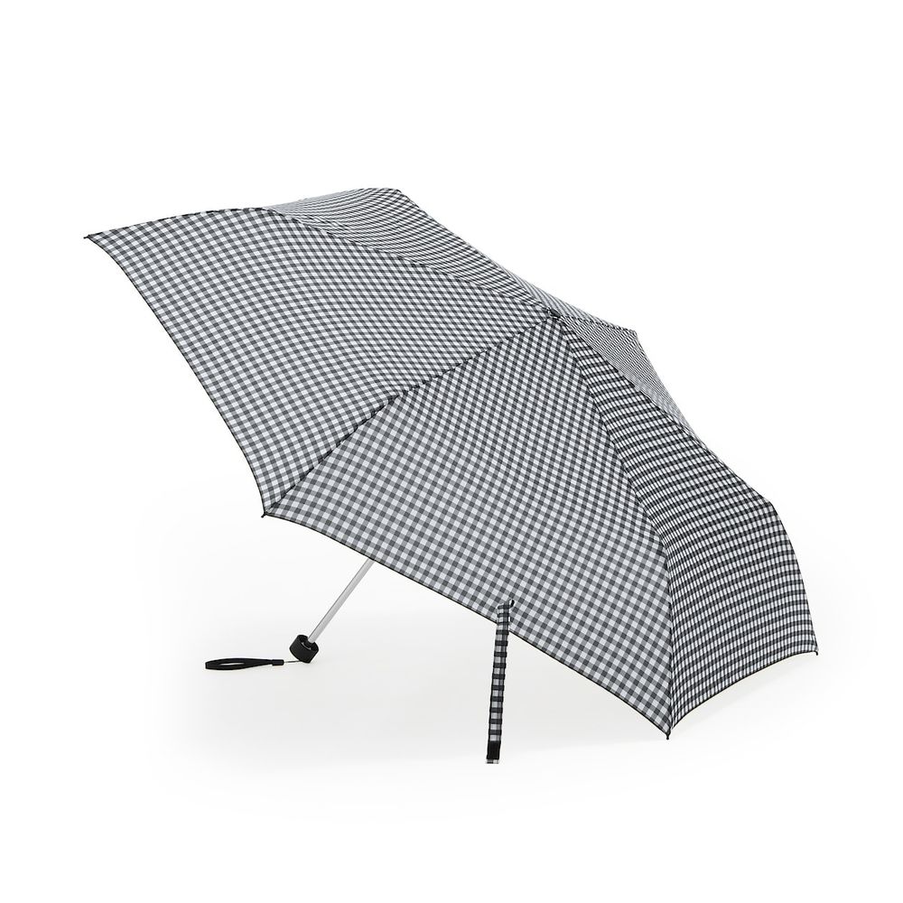 무인양품 일본 콤팩트 접이식 우산 체크 60cm